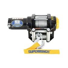 Winch - Superwinch LT4000ATV, 12V, 4000 lb Capacity, Black