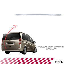 Guarnizione inferiore bagagliaio cromata 1 pezzo per Mercedes Vito Viano W639...