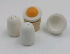 Plan Toys Breakfast Soft Boiled Egg Wooden Toy Play Set Kitchen Food Child Kids