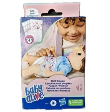 Hasbro Baby Alive Doll Diapers Refill Box Of 4 Brand New Sealed Toy Replacement