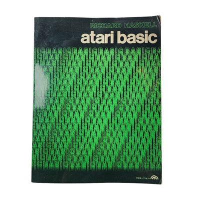 ATARI BASIC : By Richard Haskell ~ Vintage ATARI Computer Manual / Book