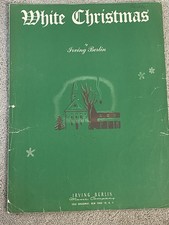 1942 WHITE CHRISTMAS Sheet Music by Irving Berlin