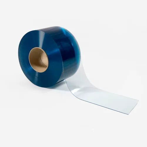 Vinyl Bulk Roll, Smooth Low Temp. USDA, .08" Thick, 8"W x 105'H, Clear U5