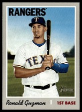 2019 Topps Heritage Ronald Guzman Texas Rangers #148