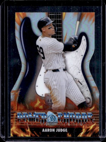 2026 Bowman Aaron Judge Power Chords Chrome Refractor #PC-1 New York Yankees