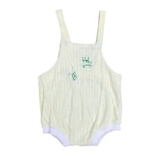 Vintage 1970s 80s Duck Baby Romper - Size 6-9mo