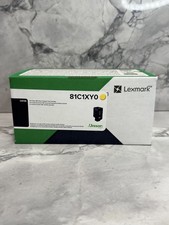 Lexmark Genuine 81C1XYO Yellow High Yield Ton...