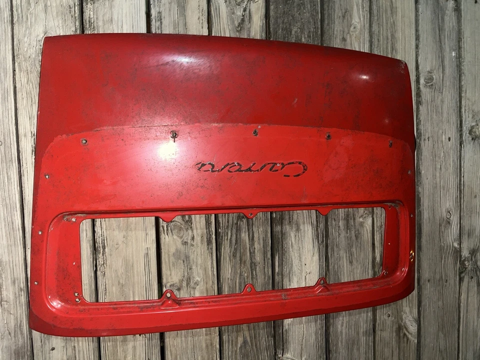 Cubierta del motor de la cubierta del maletero de Porsche 911 Carrera 1978-1985 OEM Foto 3 de 4