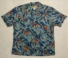 Paradise Found Hawaiian Shirt XL Multicolor