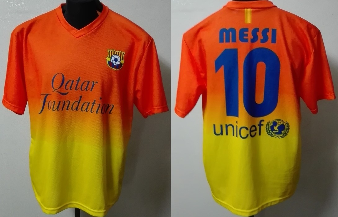 Seconda Maglia Barcellona 2014 Maglia Calcio Ufficiale Nike