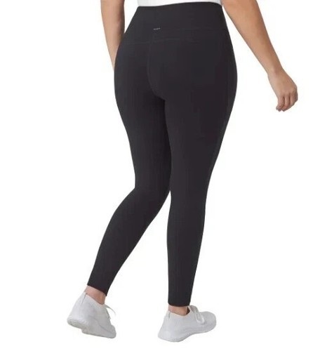 Mondetta Womens Mixed Media Tight Legging Pant Black, Sz XL - 第 2/4 張圖片