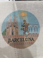 hand painted needlepoint canvases