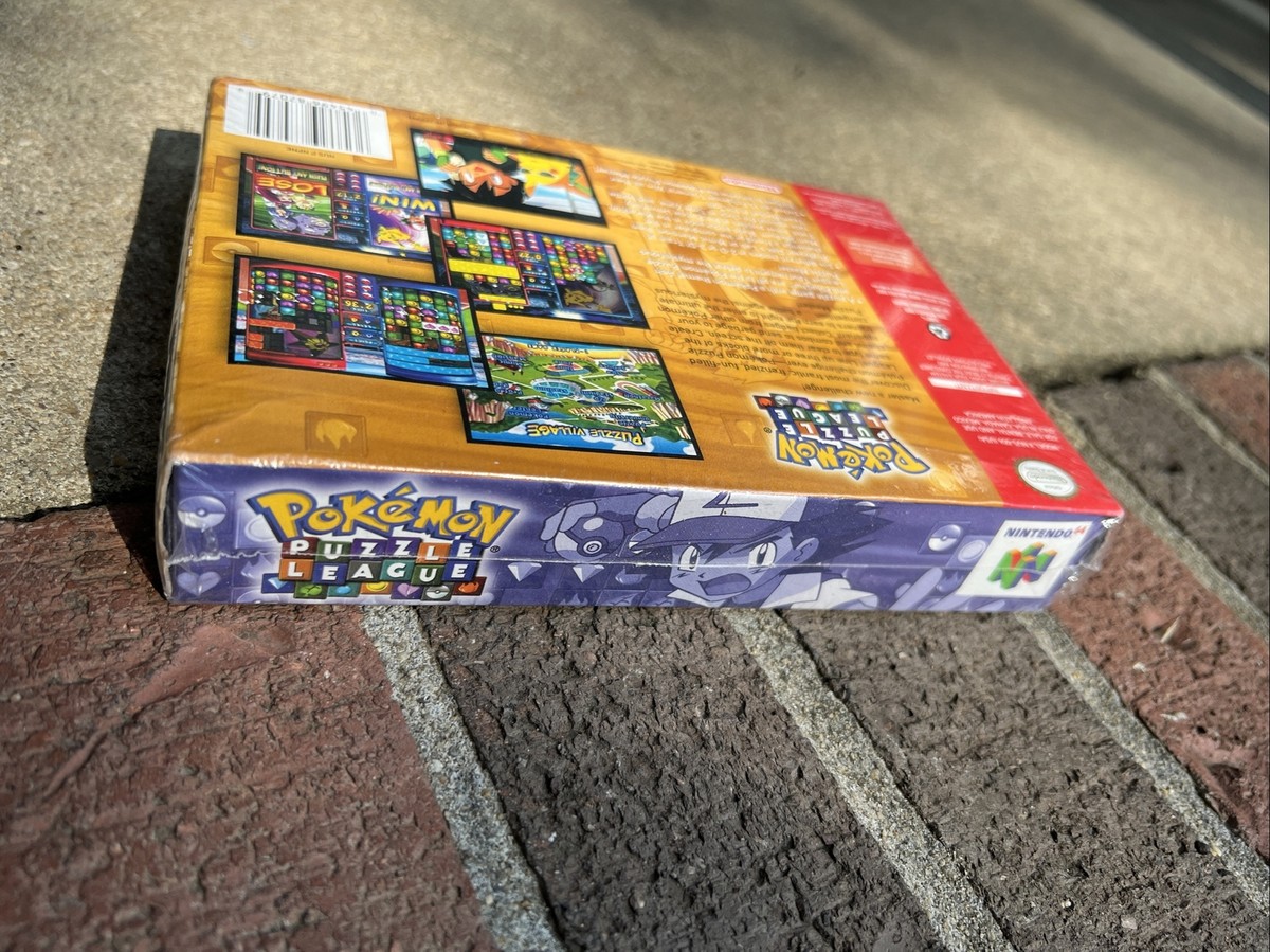 Pokemon Puzzle League N64 Nintendo 64 NEW Factory Sealed Box