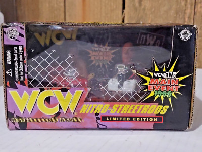 Bret The Hitman Hart & Booker T WCW Nitro StreetRods NWO 1:64 NIB 1999 Main Evnt