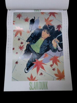 Slam Dunk 1997 Wall Calendar Takehiko Inoue Vintage