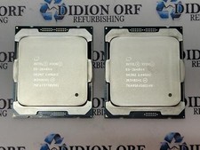 Set of 2 INTEL Xeon E5-2640V4 SR2NZ 2.40GHz 25MB Cache 90W Grade B SKU 15030
