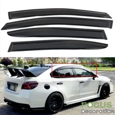 For 2015-18 Subaru WRX STI 12-15 Impreza Slim Style Window Visor Rain Sun Guard