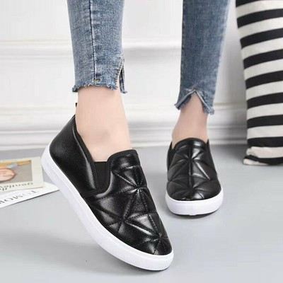 Winter Women's Loafers Pumps Flats Casual Faux Fur Slip On Warm Sneakers Shoes