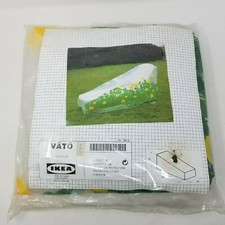 IKEA VATO Copertura Protettiva Prato Poltrona Giallo Fiori Posies Pansies Trasparente