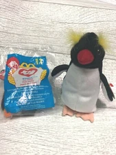 Frigid Penguin 6th Gen '00 Retired Ty Beanie Baby Collectible Waddle Teenie Lot