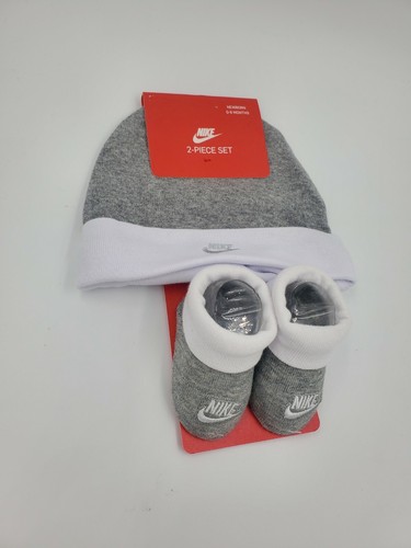 Nike Baby Booties & Cap Gift, 0-6 Months Multi Color, Boys Girls Infant Hat L33 - Picture 16 of 27