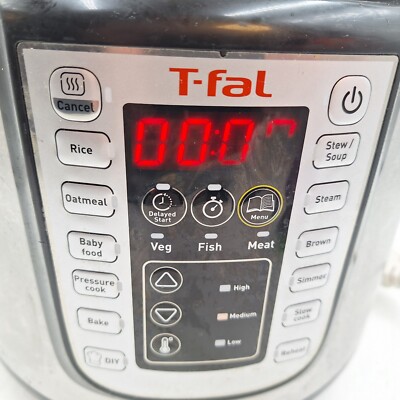 T-fal Multi Cooker Series EPC06 1200W 5.8L Slow Cooker/Pressure