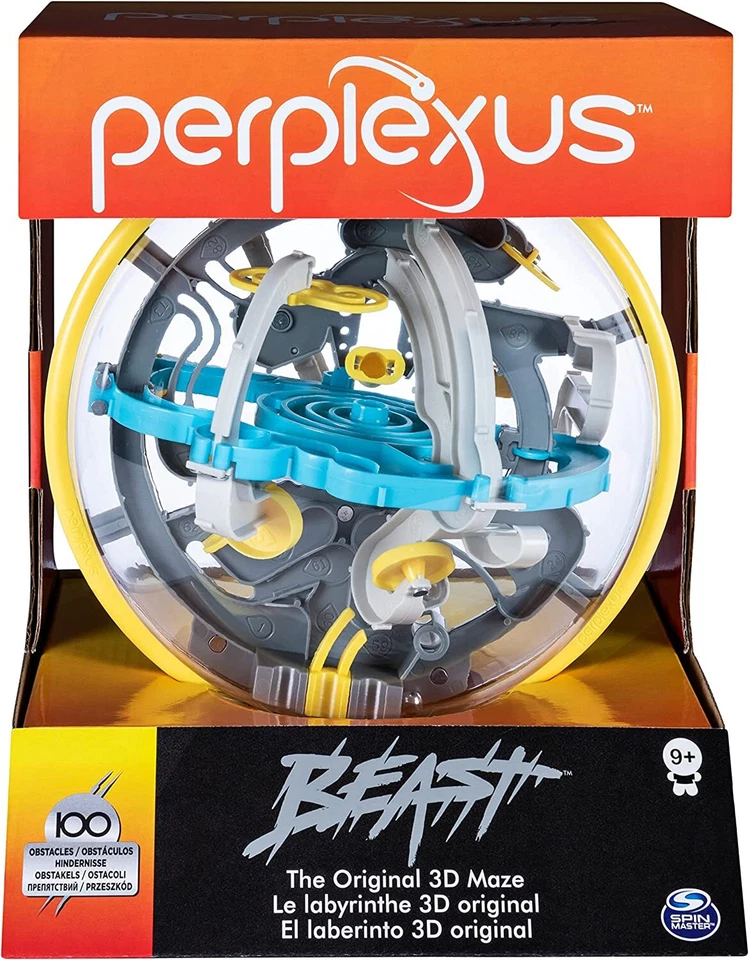 Spin Master Games 6053142 - Perplexus Beast, 3D-Labyrinth mit 100 Hindernissen - Bild 2 von 4