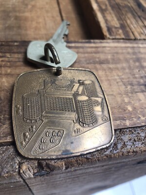 Vintage Original Hotel Room Key #986 Hyatt Regency O'Hare Airport Chicago IL