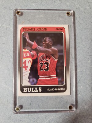Michael Jordan Fleer Card 17 Of 132 1984-1988 | eBay