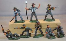 TSSD Painted Confederate Artillery Wounded Set 12