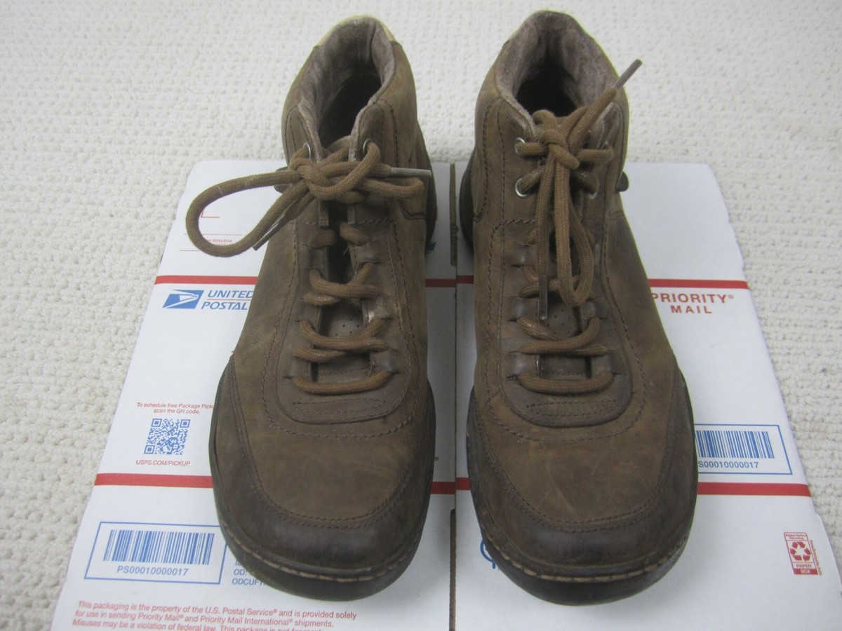 The North Face Boots Mens 10 Brown Leather Ankle Lace Up Casual