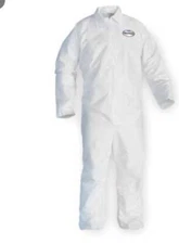 (1) KLEENGUARD A40 LiquiD Apparel 4XL Zipper Coverall PPE