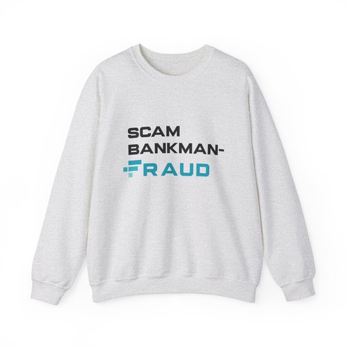 Scam Bankman-Fraud Crewneck Sweatshirt, Funny Crypto Sweater, SBF, FTX - Picture 11 of 38