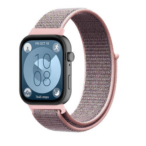 Nylon Loop Strap For Huawei Watch Fit 3/Fit 4/4Pro Breathable Bracelet Wristband - Picture 22 of 53