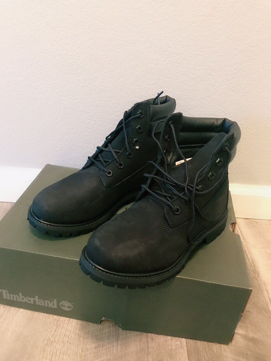 Timberland Waterville 6-Inch Double Collar Black Women's Boot TB