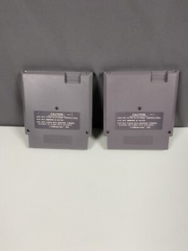 Nintendo NES System - 2 Game Lot - Super Jeopardy / Wheel Of Fortune - Good