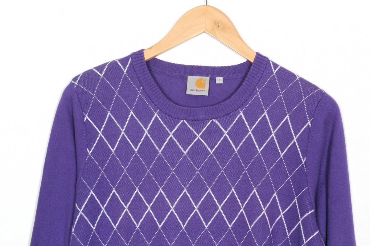 Purple carhartt jumper hot sale
