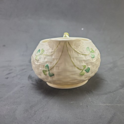Belleek Creamer, Blue Marking (9th Mark?) - Picture 2 of 7