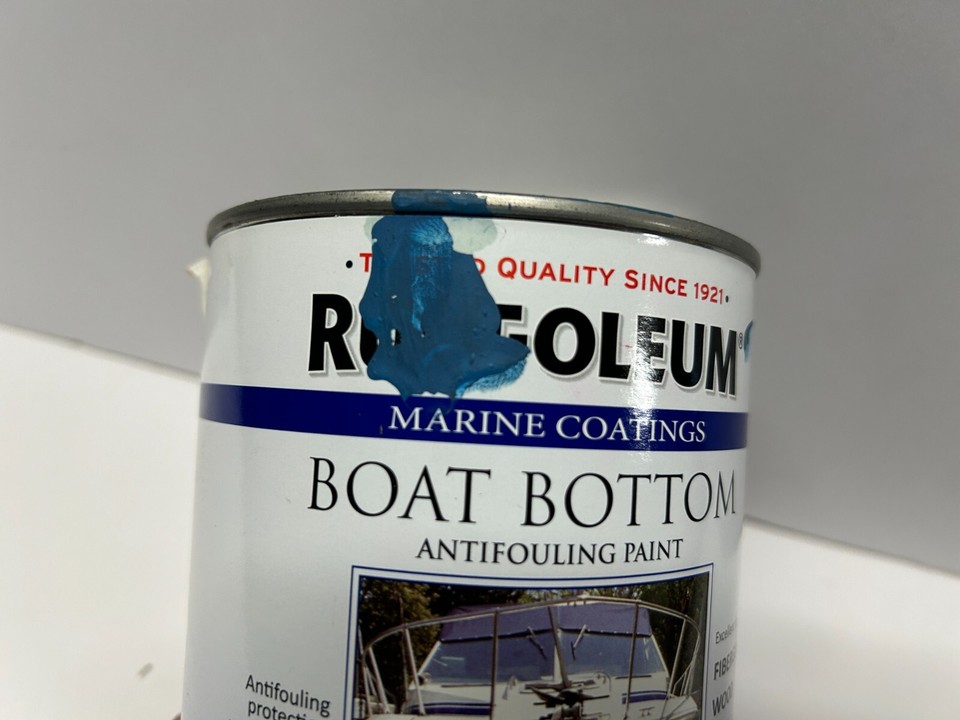 NEW Rustoleum Marine Coatings Boat Bottom Antifouling Paint Blue 207013