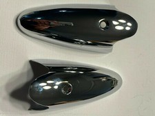 Vw Bug Turn Signal Light Cover Chromed Steel 2pcs Volkswagen Beetle 1958-1963 T1 Vw Bug Turn Signal Light Cover Chromed Steel 2pcs Volkswagen Beetle 1958-1963 T1