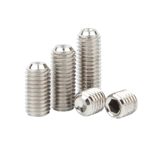 Stahl Innensechskan Gewindestift mit Konkavkopf Metrisch M2.5 M3 M4 M5 M6 M8 M10 - Picture 4 of 72