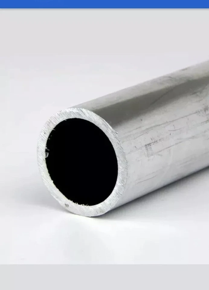6061 Aluminum Round Tube 3-1/2" OD x 3" ID x 12"-- 3.5" OD x 3" ID - Image 2 of 3