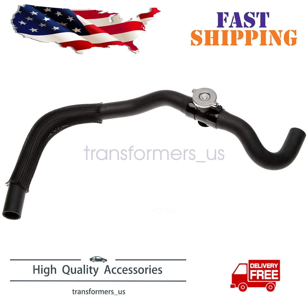 Upper Radiator Hose 5058394AA,5058394AB For 2009-2018 Dodge 