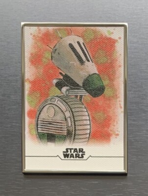 D-O 2020 Star Wars Stellar Reproduction Sketch Louise Draper /100 #80