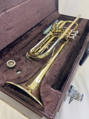 YAMAHA YTR 2320E Trumpet Brass Gold Confirmed Operation | eBay