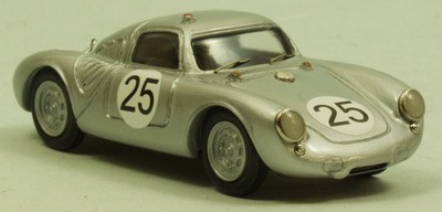 1956 Porsche 550A 1500 RS  Coupe ''Le Mans 1956'' No. 25 silver 1/43 ready made