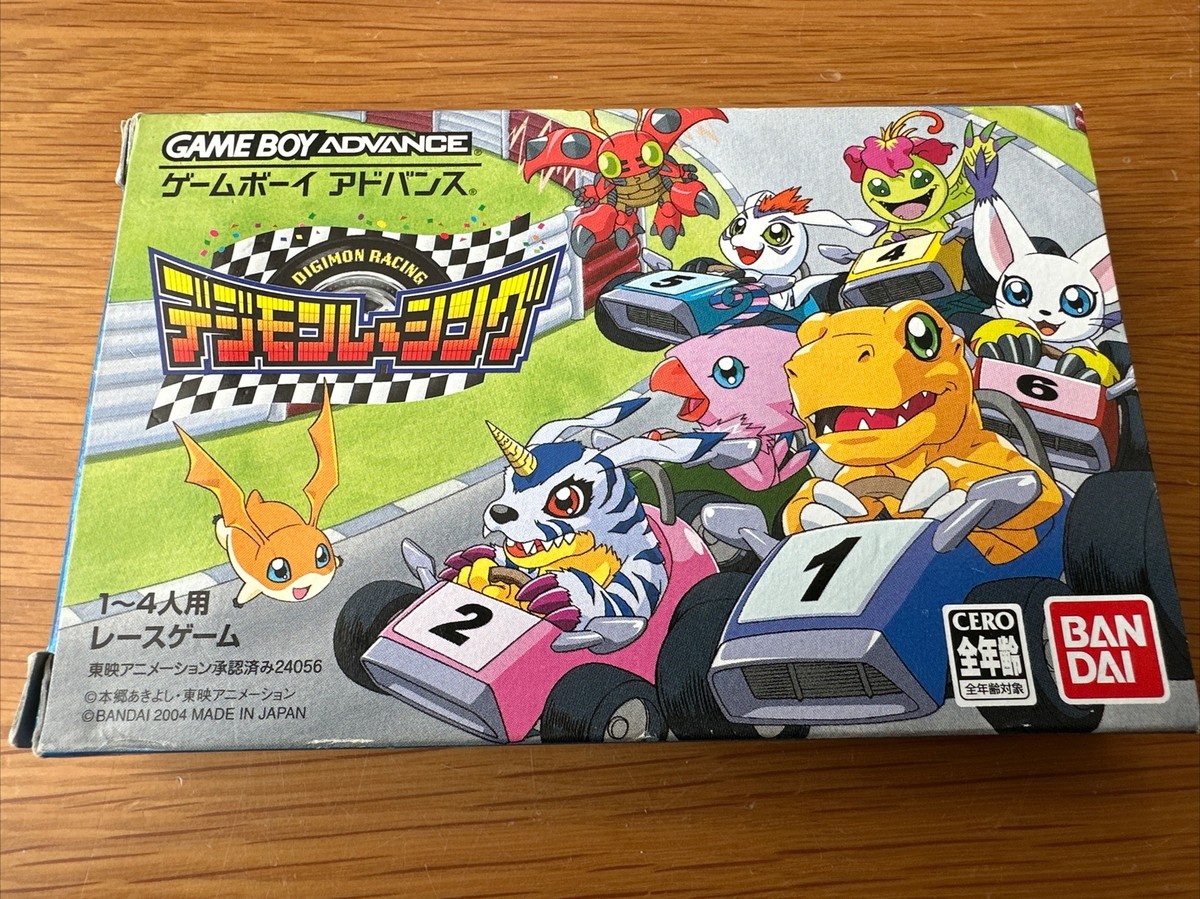 Digimon Racing Gameboy Advance Japanese Boxed With Manual V Tidy