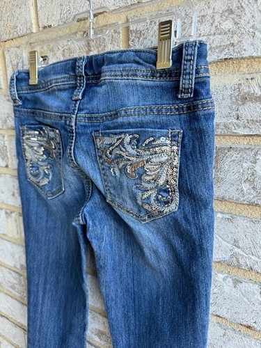 Imperial Star Denim Skinny Tapered Leg Jeans Girl's Size 8. - Picture 5 of 7