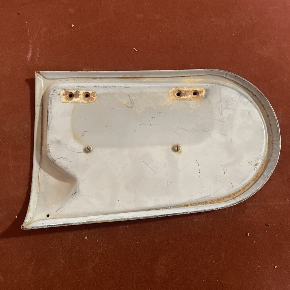 Radio Hole Cover Block Plate For 1951-1952 Ford Pickup Truck – Chrome Metal 3211