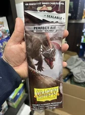 Dragon Shield Perfect Fit Smoke Sealable Deck Protector Car Sleeves ATM13223